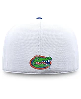 Top of the World Men's White Florida Gators Dynasty Flex Hat