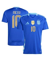 Adidas Men's Lionel Messi Blue Argentina National Team 2024 Away Replica Player Jersey
