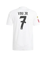 Adidas Men's Vini Jr. White Real Madrid 2024/25 Home Authentic Player Jersey