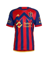 Adidas Men's Diego Luna Red Real Salt Lake 2024 Peak Utah Authentic Player Jersey