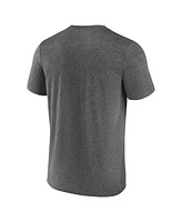 Fanatics Men's Heather Charcoal Cleveland Cavaliers Iconic Overtime T-Shirt