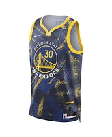 Nike Men's and Women's Stephen Curry Royal Golden State Warriors 2025 Select Series Swingman Player Jersey