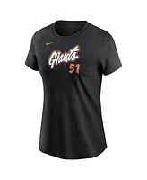 Nike Women's Jung Hoo Lee Anthracite San Francisco Giants 2025 City Connect Fuse Name Number T-Shirt
