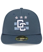 New Era Men's Blue Washington Nationals 2025 City Connect Batting Practice Low Profile 59FIFTY Fitted Hat