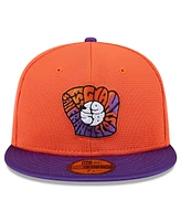 New Era Men's Orange/Purple San Francisco Giants 2025 City Connect Batting Practice 59FIFTY Fitted Hat