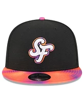 New Era Men's Black/Orange San Francisco Giants 2025 City Connect 9FIFTY Snapback Hat