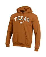 Champion Men's Texas Longhorns Arch Over Logo Pullover Hoodie
