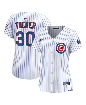 Nike Women's Kyle Tucker White Chicago Cubs Home Limited Player Jersey