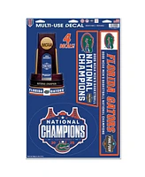 Wincraft Florida Gators 2025 Ncaa Men's Basketball National Champions 11" x 17" Multi-Use Decal Sheet