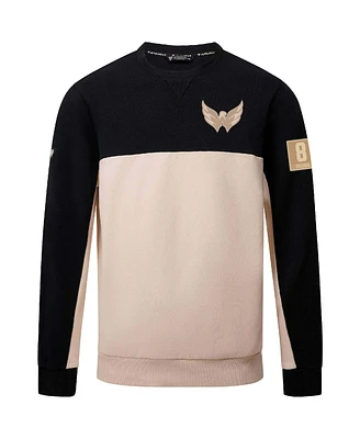 LevelWear Men's Alexander Ovechkin Black Washington Capitals Name Number Pullover Sweatshirt