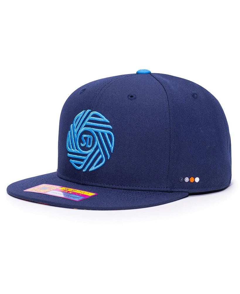 Fan Ink Men's Navy San Diego Fc Tahiti Adjustable Hat