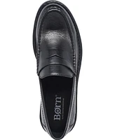 Born Men's Langley Leather Slip On Penny Loafers