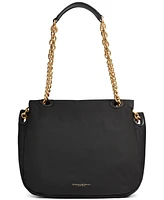Donna Karan New York Crepe Small Shoulder Bag
