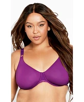 Avenue Plus Size Fashion Smooth Back Bra