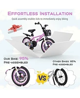 16 Inch Kids Bike for 4-8 Years Old Sport Bicycle with Adjustable Handlebar and Saddle