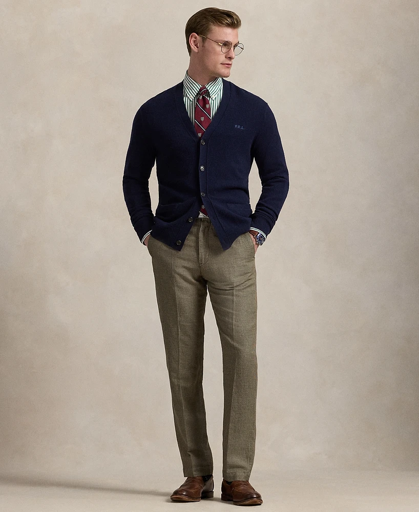 Polo Ralph Lauren Men's Straight-Fit Houndstooth Twill Pants