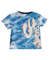 Guess Baby Boys 2-Piece Short Sleeve T-Shirt and Shorts Set