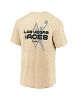 Fanatics Men's and Women's Natural Las Vegas Aces Wnba Team Elite T-Shirt