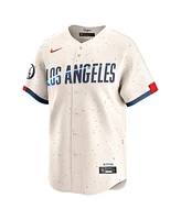 Nike Men's Cream Los Angeles Dodgers City Connect Limited Jersey