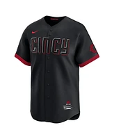 Nike Men's Black Cincinnati Reds City Connect Limited Jersey