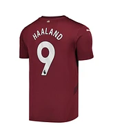 Puma Men's Erling Haaland Burgundy Manchester City 2024/25 Third Replica Player Jersey
