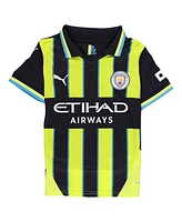 Puma Youth Erling Haaland Navy Manchester City 2024/25 Away Replica Player Jersey