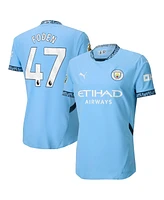 Puma Men's Phil Foden Light Blue Manchester City 2024/25 Home Authentic Player Jersey