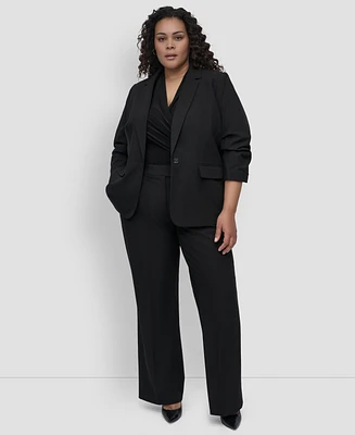Dkny Plus 3/4-Sleeve Madison Jacket