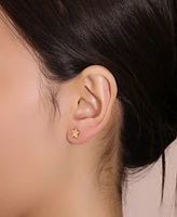 Disney Mickey Mouse Cubic Zirconia Baseball Earring Set