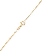 Marcasite (1/6 ct. t.w.) & Amber (1/10 ct. t.w.) Polygon Bee Pendant Necklace in 18k Gold Over Sterling Silver, 18"