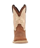 Durango Boys Lil' Rebel Pro Kids' Coffee and Bone Western Boot