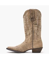 Durango Dream Catcher Women's Distressed Brown Western Boot