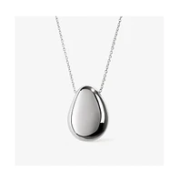 Ana Luisa - Silver Pendant Necklace - Pebble Silver