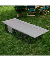 Folding Camping Cot for Adults Supporting up to 450lbs with Carry Bag