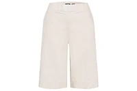 Olsen Women's Mona Fit Straight Cotton Linen Short