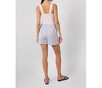 WeWoreWhat Women's Tie Waist Short