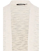 Olsen Women's Longline Fringe Trim Vest