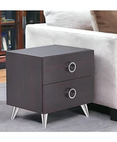 Two-Drawer End Table – A Chic and Practical Addition to Any Room