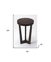 Contemporary Three-Leg Round End Table for Stylish Accent
