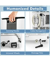 9000 Btu Portable Air Conditioner with Fan and Dehumidifier