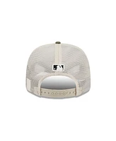 New Era Men's Light Beige/Olive Minnesota Twins 2025 Armed Forces Day 9SEVENTY Adjustable Hat
