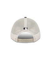 New Era Men's Light Beige/Olive Los Angeles Dodgers 2025 Armed Forces Day 9FORTY M-Crown A-Frame Adjustable Hat
