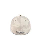 New Era Men's Light Beige/Olive Cincinnati Reds 2025 Armed Forces Day 39THIRTY Flex Hat