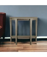 Modern End Table with Bottom Shelf for Storage