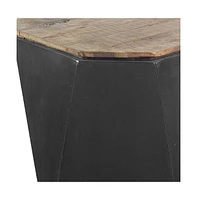 Durable Solid Wood Side Table – Classic Design for Living Rooms