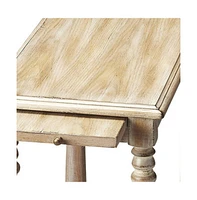 End Table with Shelf for Organized Living Room Storage