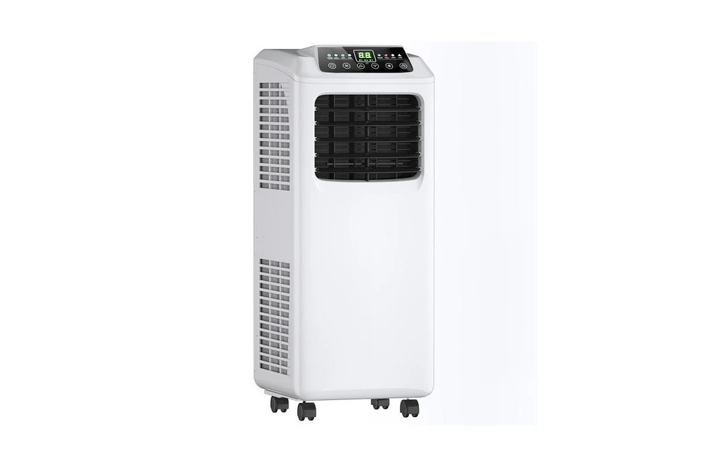 9000 Btu Portable Air Conditioner with Built-in Dehumidifier and Remote Control
