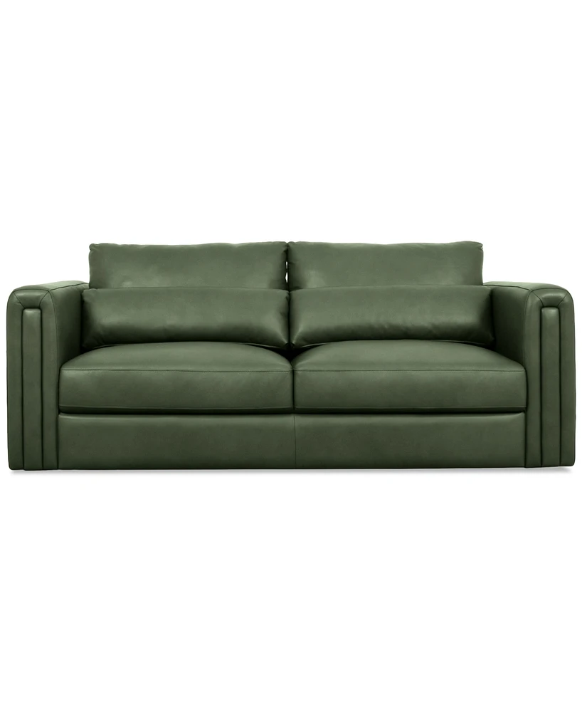 Touville Leather Sofa, Exclusively at Macy's