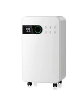 32 Pints Dehumidifier with Sleep Mode and 24H Timer for Home Basement