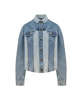 Pcfg Women's Free Heaven Inside Out Blue Jacket